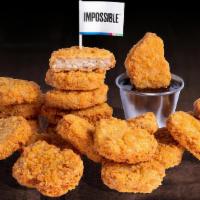20 Piece Impossible™ Chicken Nuggets · 20 Crispy fried Impossible™ chicken nuggets; served with choice of dipping sauce