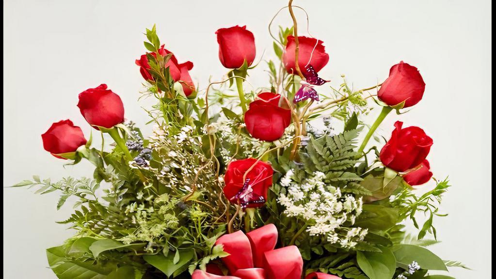 The Perfect Classic · Entice that special someone with this whimsical take on a dozen red roses. Order deluxe for one and a half dozen roses (18) or premium for two dozen (24).