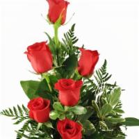 6 Red Roses · What's sweeter than sugar and quicker than cupid's arrow? The red rose is a timeless express...