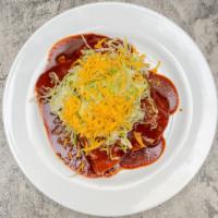 Chicken Enchiladas · Stuffed with Chicken Leg Meat