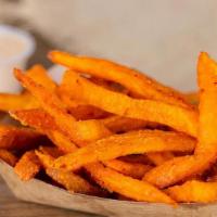 *Sweet Potato Fries · 