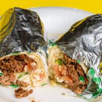 Large Burrito · Large 14 inch Tortilla