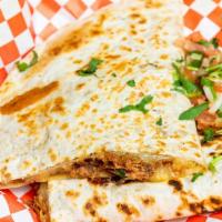 Quesadilla With Meat · 12 Inch Tortilla