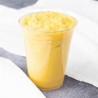 16 Oz. Tropical Smoothie · Young coconut, mango, pineapple, papaya and orange juice.No substitutions or additions