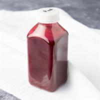 12 Oz. Root Juice · Beet, parsnip, carrot and apple. No substitutions or additions