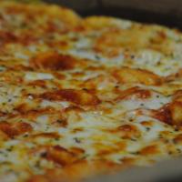 New York (Medium) · Right name for this, pizza refined and tasteful blended cheeses well married with mushrooms,...