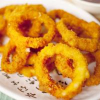 Calamari · Deep fried calamari.