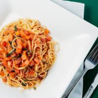 Pasta With Marinara · Make it your own! Select your favorite pasta, toppings and protein!
