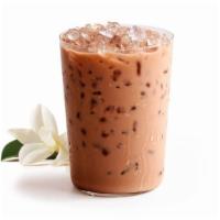 Iced Coffees|Vanilla Iced Coffee · Our premium espresso shots blended with our French Deluxe™ vanilla powder and served over ic...