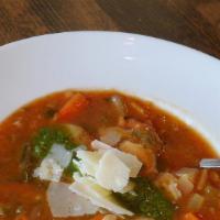 Cup Minestrone · Made from scratch daily