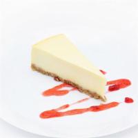 New York Style Cheesecake · Rich and creamy New York-style cheesecake.