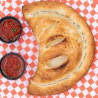 Build Your Own Calzone · Comes with shredded mozzarella cheese, additional toppings extra.