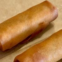 Veggie Spring Rolls (2) · Vegetable Crispy Spring Rolls. Comes with our homemade plum sauce.