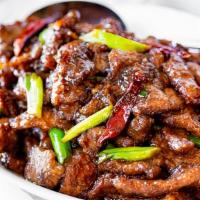 Mongolian Beef · Hot.