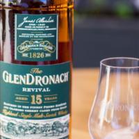 Glendronach 15 Year (Bottle) · A bottle of GlenDronach 15 year. Comes with complimentary branded glasses!