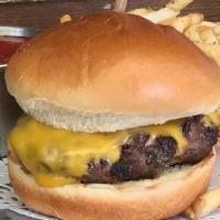 Kids Cheeseburger · american cheeseburger w/ matchstick fries