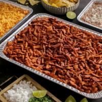 Family Pack #2 (5-6 People) · 2 lbs. of choice of meat, 32 oz. of rice, 16 oz. of beans, 8 oz. of salsa, 8 oz. of pico de ...