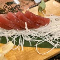 Tuna Sashimi · Five pieces.