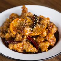 Mary'S Orange Chicken · Spicy.