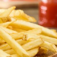 Housemade French Fries · Long, double blanched to a double crispy crunch, served with Chef LeFevre's Fry Sauce