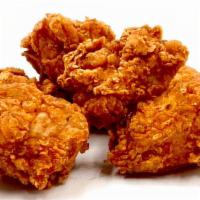 Spicy Boneless Fried Chicken Wings (6 Pcs) · Six spicy boneless all-white fried chicken 