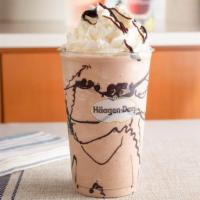 Frappe · Chilled beverage blending coffee ice cream with ice, milk, espresso and syrup. Finished with...