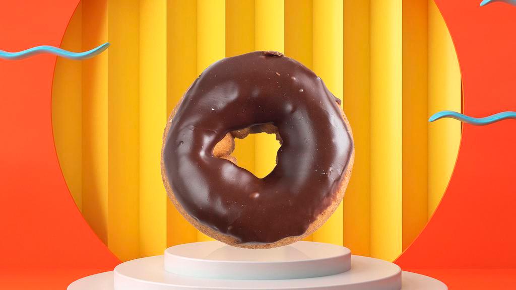 Chocolate Frosted Donut · 
