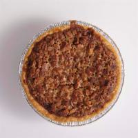 Pecan Sweet Potato Pie · Our traditional sweet potato pie filing topped with our popular pecan mix
