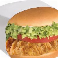 Buffalo'S Chicken Sandwich · Your choice of our juicy grilled, crispy or spicy Cajun chicken breast, topped with lettuce,...