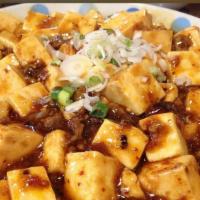 Ma Po Tofu (Granny’S Hot Tofu) · Spicy. Minced pork with tofu (Spicy)