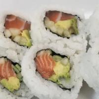 Salmon Roll · salmon , avocado and cucumber