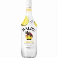 Malibu Pineapple Coconut Rum (1 L) · If your drink of choice is a pina colada, you will love the taste of Malibu Pineapple, a del...