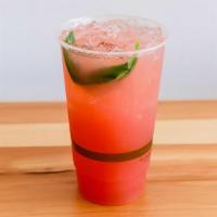 Watermelon Basil Lemonade · 