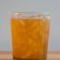 Tropical Passionberry Green Tea · Iced Tea is served unsweetened
