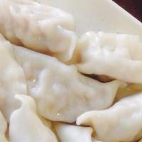 水餃 Pork & Cabbage Dumplings · Water boiled