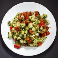 Shirazi Salad (Diced Cucumber & Tomato) · 