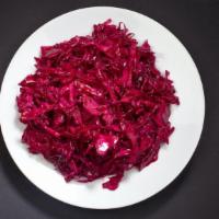 Pickled Red Cabbage Salad. · 