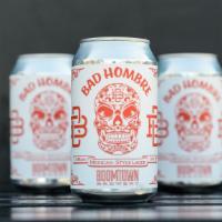 Boomtown (Dtla) Bad Hombre · mexican style lager 4.8% (12oz can)