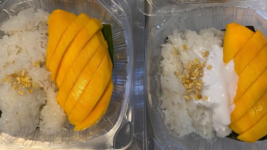 Sweet Rice With Mango   · Seasonal.