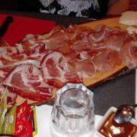 Panino Affettati Misti · Cold sandwich. Salami, mortadella, Leoncini Italian ham, prosciutto, sliced tomatoes, Swiss ...