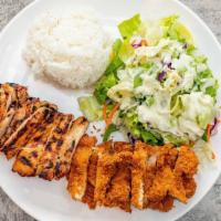Teriyaki Combo Plate · Choose two of your favorite teriyaki items. Excludes salmon and shrimp.