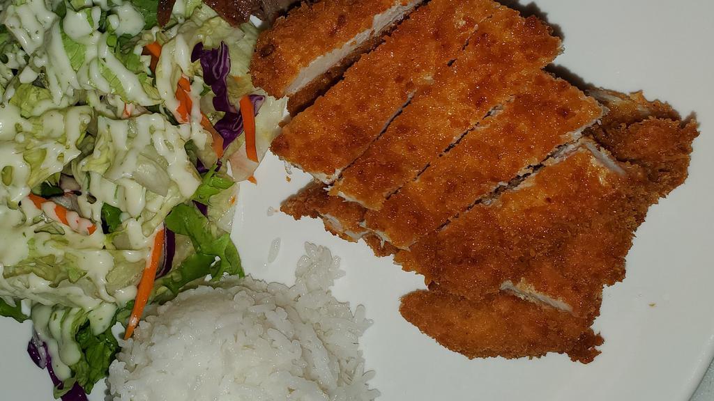 Sesame Chicken · Katsu, deep-fried chicken.