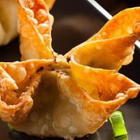 Cream Cheese Wonton (6 Pieces) · Crispy wonton filled with cream cheese and crab meat.