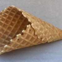 Waffle Cones · Made fresh daily.