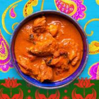 Chicken Tikka Masala · Chicken cooked in a rich tikka masala sauce.