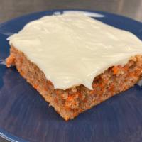 Barb'S Famous Carrot Cake · Our original, secret family recipe is legendary and finishes off any meal perfectly!