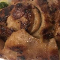 Hawaiian Bbq Chicken · A very popular choice. Grilled boneless & skinless chicken marinated in Hawaiian BBQ sauce.