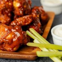 Devil'S Suicide Wings · Hottest of the Hot! Batch of chicken wings smothered in Devil's suicide sauce.