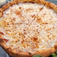 Cheese Pizza* · Homemade marinara sauce and local whole milk mozzarella