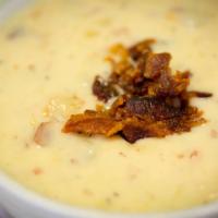 Boston Style Clam Chowder · With bacon